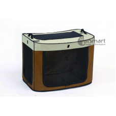 Gonta Club One Touch Cage Brown (S), DP682, cat Bags / Carriers, Gonta Club, cat Accessories, catsmart, Accessories, Bags / Carriers
